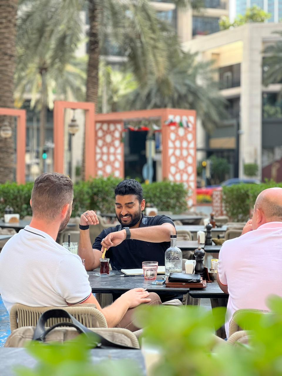 Happy European and international clients sharing success stories after business setup Golden Visa and corporate services in Dubai with EL Business Consultants UAE 2026