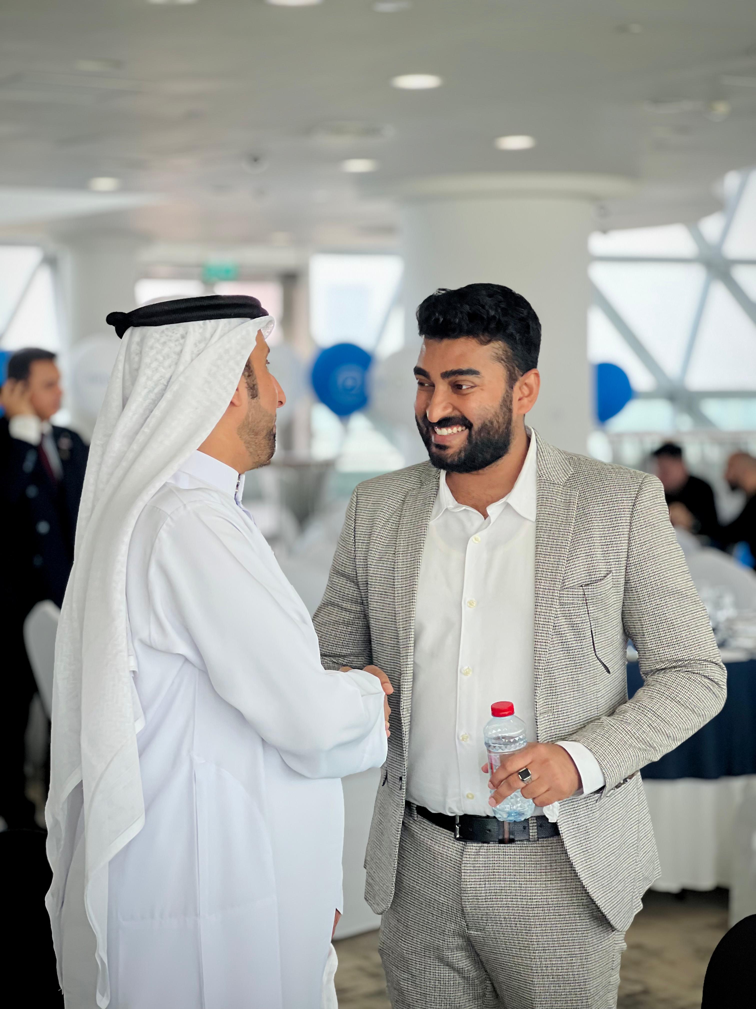 Trusted business partnership handshake between European client and local UAE expert consultant for company formation and Golden Visa services in Dubai - EL Business Consultants 2026