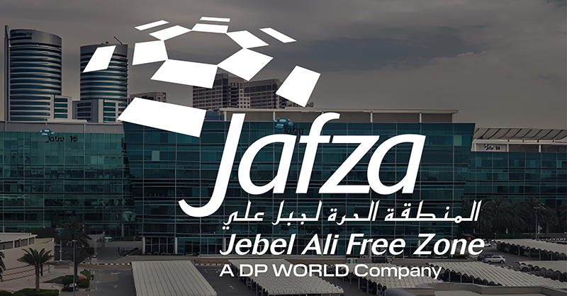 Beautiful Dubai skyline view representing prime location and success of setting up a company in Jebel Ali Free Zone (JAFZA) Dubai - Ideal for trading, logistics and international business - EL Business Consultants 2026